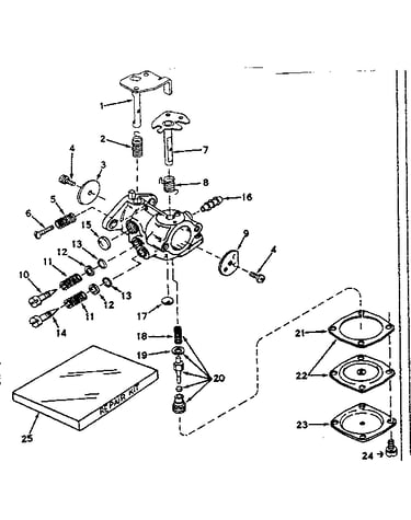 Carburetor no. 630989