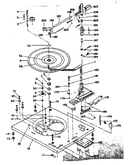 Parts above base plate