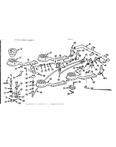Burner section