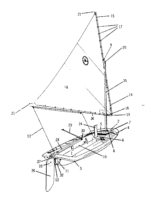 Jetwind sailboat