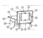 Sears 854259242 unit parts diagram