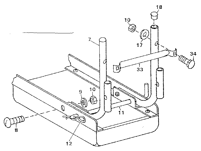 Front leg assembly