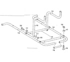 Lifestyler 374153611 bench support assembly diagram