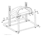 Lifestyler 374153611 foot strap assembly diagram