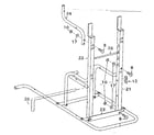 Lifestyler 374153611 barbell support assembly diagram