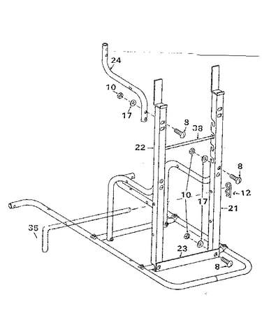 Barbell support assembly