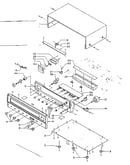 Cabinet and chassis front mounted assemblies