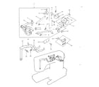 Kenmore 38512320 zigzag guide assembly diagram