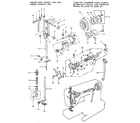 Kenmore 38512320 presser bar assembly diagram
