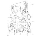 Kenmore 38512320 motor assembly diagram