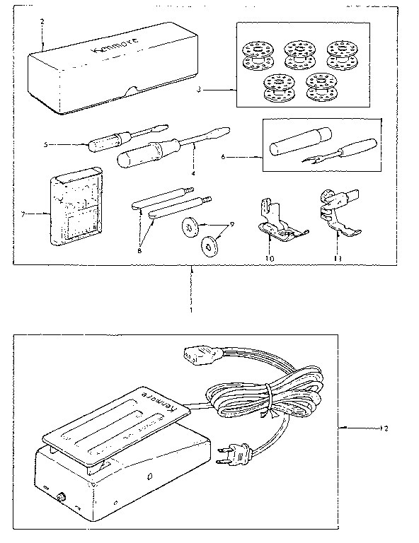 Attachment parts