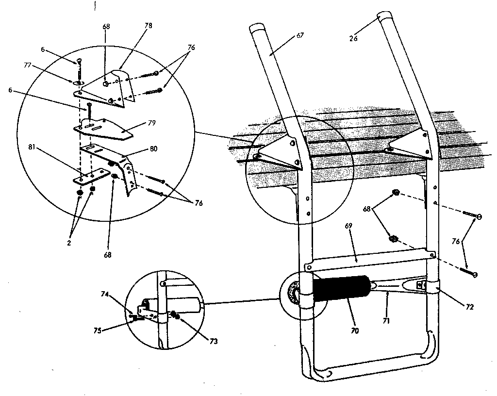 Inside ladder