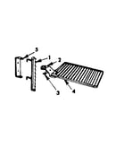 Cast iron barbecue grid - no. 42-84019