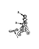 Andirons - no. 42-84072 set of two