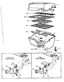 Grill and burner section