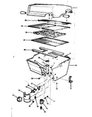 Grill and burner section