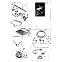 Kenmore 25822769 accessories diagram