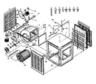 Kenmore 5656122 blower assembly diagram