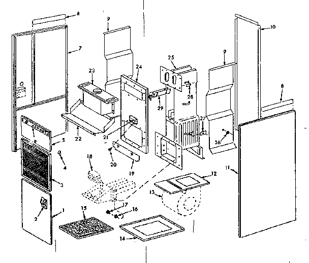 Furnace assemblies