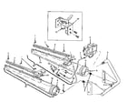 Kenmore 8676316 burner & manifold assembly diagram