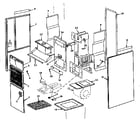 Kenmore 8676317 cabinet diagram