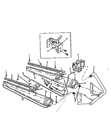 Burner & manifold assembly