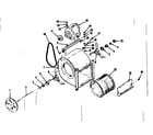 Kenmore 8676415 h-q blower assembly diagram