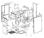 Kenmore 8676410 furnace assemblies - all models diagram