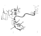 Kenmore 8676411 wiring and controls assembly diagram