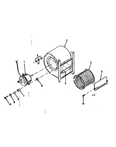 H-q blower assembly