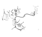 Kenmore 86764111 wiring and controls assembly diagram
