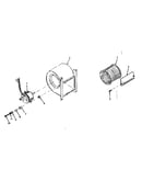 H-q blower assembly