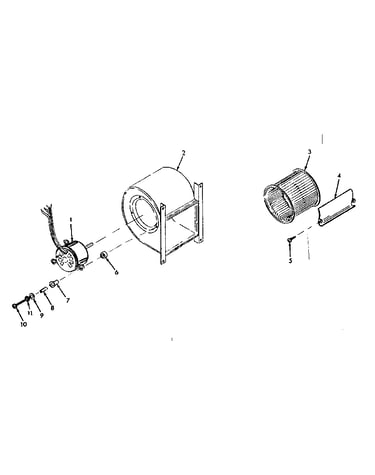 H-q blower assembly