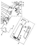 Handle and bag housing