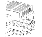 LXI 56492730450 top cover and rear chassis assembly diagram