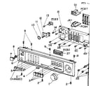 LXI 56492920450 front panel assembly diagram