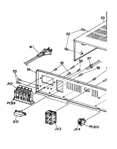 Rear chassis assembly