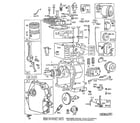 Briggs & Stratton 80200 TO 80299 (5630 - 5630) replacement parts diagram