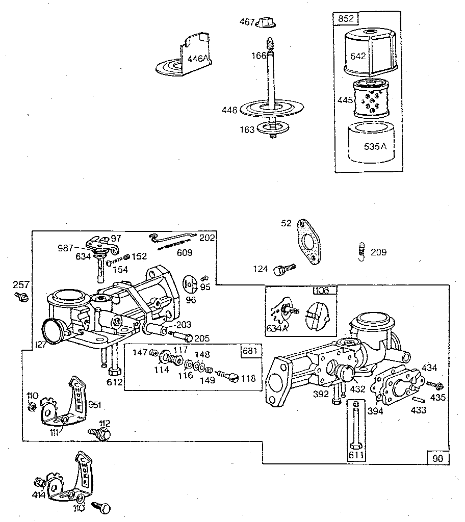 Carburetor assembly