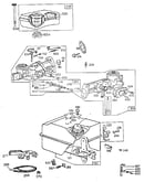 Carburetor and fuel tank assembly