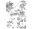 Briggs & Stratton 402707-0157-01 air cleaner and carburetor diagram