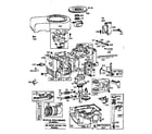 Briggs & Stratton 253400 TO 253499 (0178-01 - 0178-01 replacement parts diagram