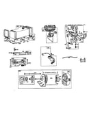 Carburetor, motor, and drive assembly