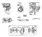 Briggs & Stratton 253400 TO 253499 (0181-01 - 0181-01 drive assembly diagram