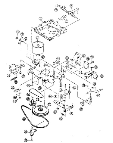 Cassette deck mechanism 51218h