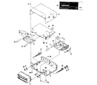 LXI 260500243 cabinet & chassis diagram