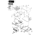 LXI 260500791 cabinet & chassis diagram