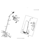 Handle and bag housing