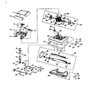 Kenmore 1753440180 nozzle and motor assembly diagram