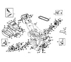 Craftsman 917372350 drive assembly diagram